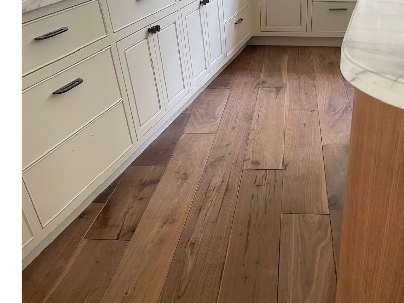 Culver City refinished hardwood floors - stunning transformation