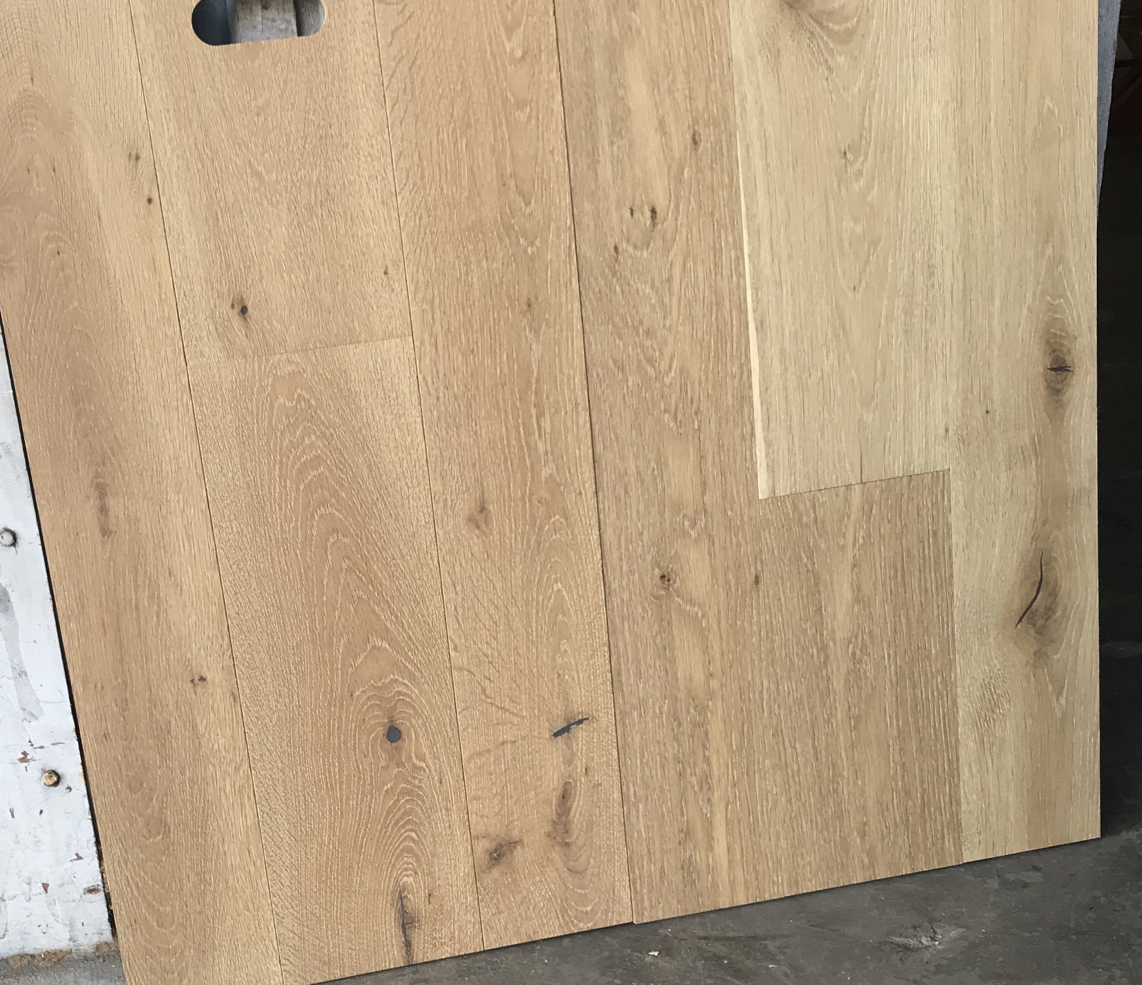 Custom natural stain oak Los Angeles minimalist design