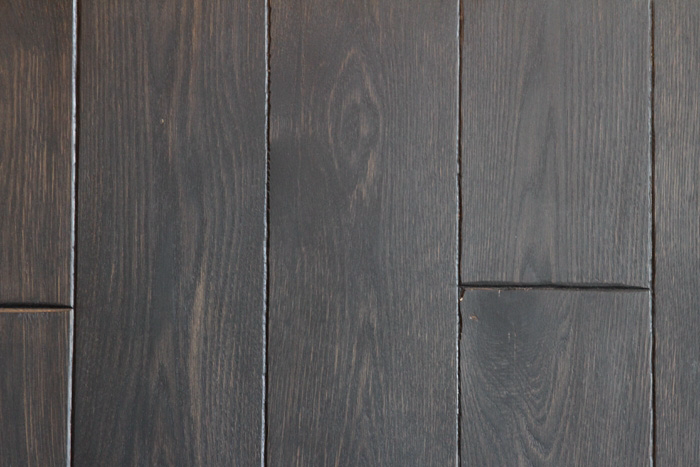 Ebony dark oak hardwood floors