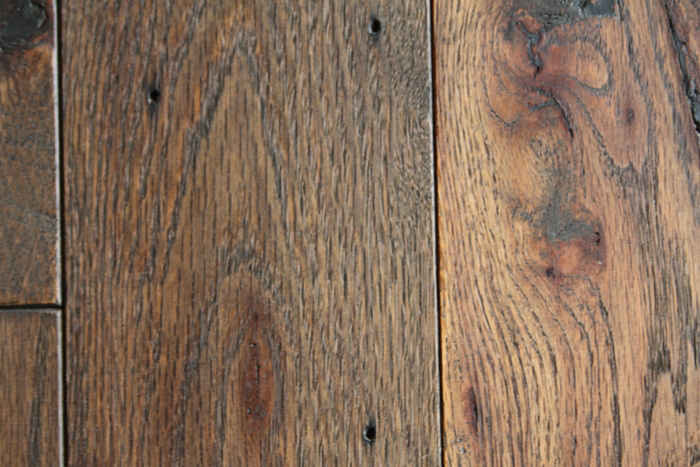 Classic brown oak wood floors