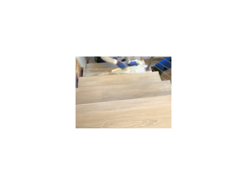 Finished hardwood floor with ocean views - Montana Avenue Santa Monica