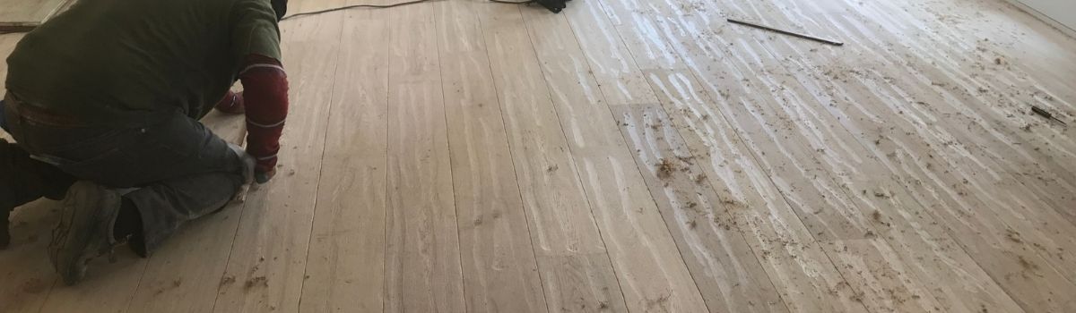 Westwood hardwood floor repair process
